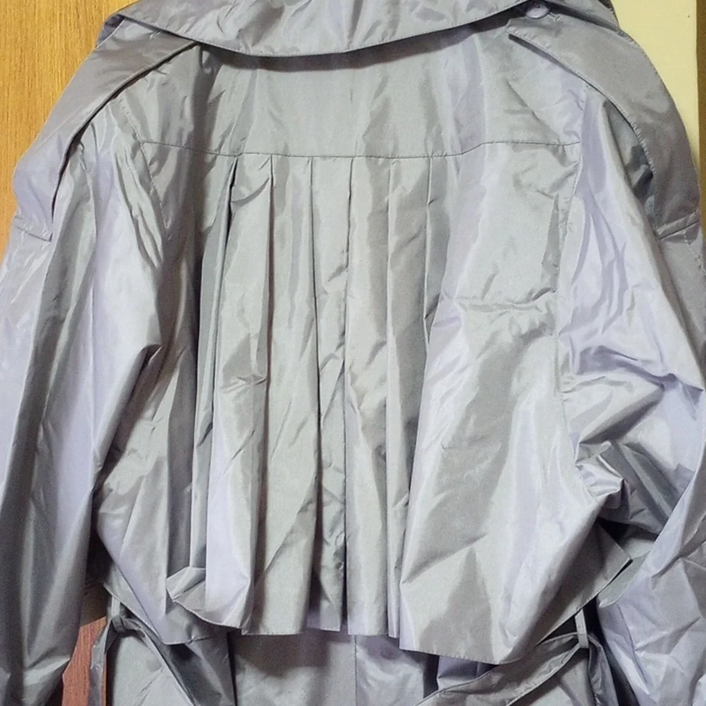 Plus Size Maggie Lawrence Trench Coat - Picture 9 of 9